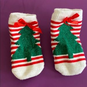 Baby Christmas socks